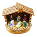 Nativity in Stable Limoges Box - Limoges Box Boutique