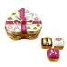 Pink Heart w Three Chocolates Limoges Trinket Box - Limoges Box Boutique
