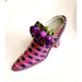 Pink Purple Shoe French Limoges Box Figurine - Limoges Box Boutique