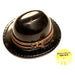 Playbill Hat cap mustache wax Black Limoges Box Figurine - Limoges Box Boutique