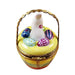 Rabbit in Easter Basket Limoges Box - Limoges Box Boutique
