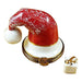 Santa Hat with Present Limoges Box - Limoges Box Boutique
