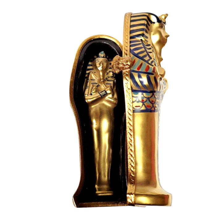 Sarcophagus with Mummy Limoges Box - Limoges Box Boutique