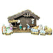 Satin Nativity Set - 12 Pieces Limoges Box - Limoges Box Boutique