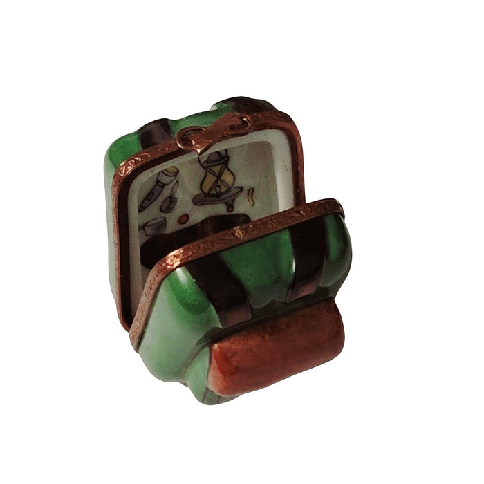 Hiking Hikers Backpack Limoges Box Figurine - Limoges Box Boutique