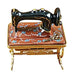 Sewing Machine on Stand Limoges Box - Limoges Box Boutique