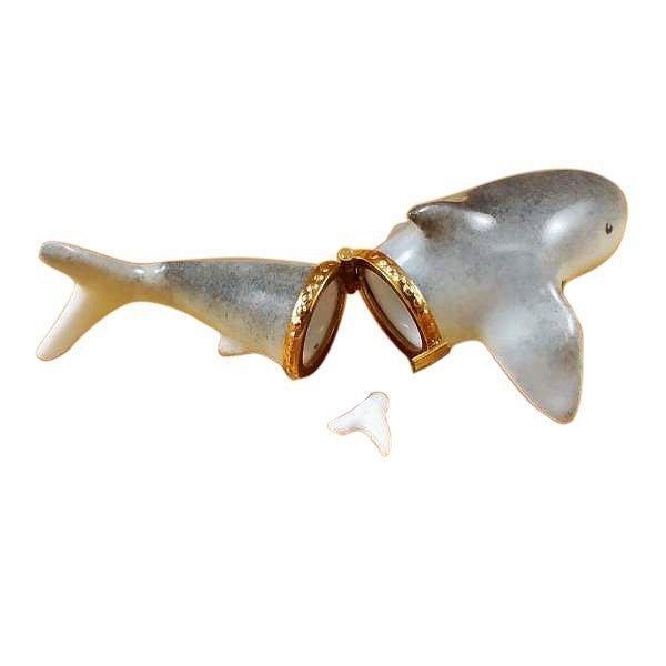 Shark with Removable Tooth Limoges Box - Limoges Box Boutique