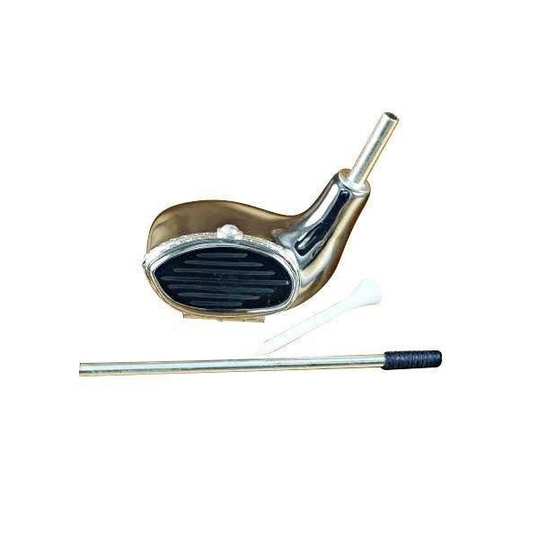 Silver Streak Driver with Removable Tee Golf Limoges Box - Limoges Box Boutique
