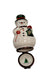 Snowman with Green Lantern Limoges Box Figurine - Limoges Box Boutique