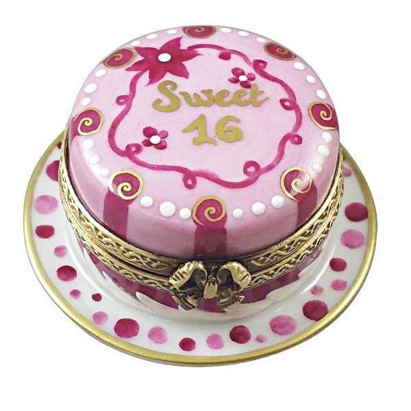 Sweet Sixteen Birthday Cake Limoges Box - Limoges Box Boutique