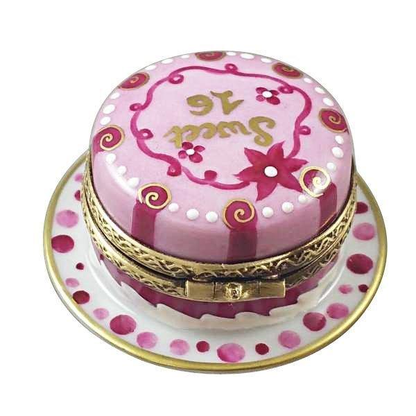 Sweet Sixteen Birthday Cake Limoges Box - Limoges Box Boutique
