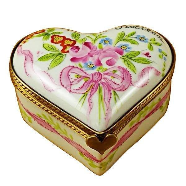Sweet Sixteen Heart Limoges Trinket Box - Limoges Box Boutique