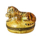 Tiger and Cub Porcelain Limoges Trinket Box - Limoges Box Boutique