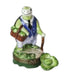 Turtle Gardener w Lettuce Porcelain Limoges Trinket Box - Limoges Box Boutique