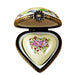 Yellow & Green Heart with Removable Heart Limoges Trinket Box - Limoges Box Boutique
